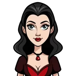 Goth Woman Illustration