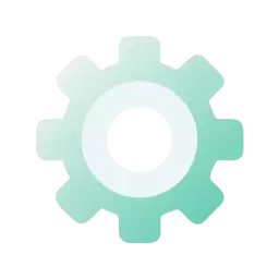 Gradient Gear Icon