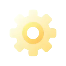 Gradient Gear Icons