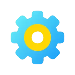 Gradient Gear Vector