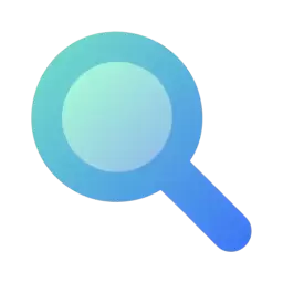 Gradient Search Icon