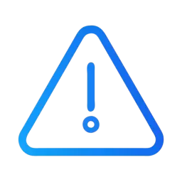 Gradient Warning Icon
