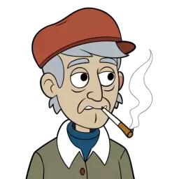 Grandfather Illustration