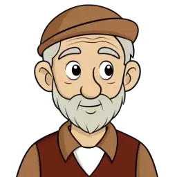 Grandfather Illustration SVG
