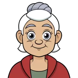 Grandmother Illustration SVG