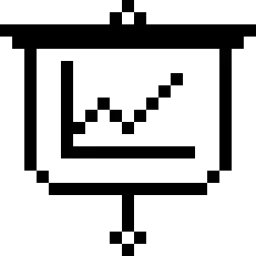 Graph Pixel Icon