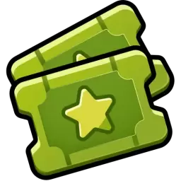 Green Tickets SVG