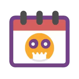 Halloween Calendar Icon