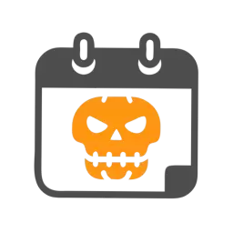 Halloween Calendar Vector