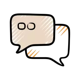 Hand Drawn Chat Icon