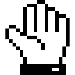 Hand Pixel Icon