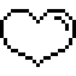 Heart Pixel Icon