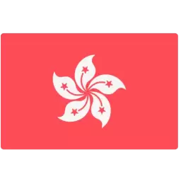 Hong Kong Country Flag