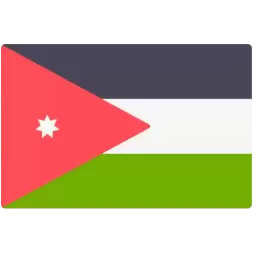 Jordan Country Flag