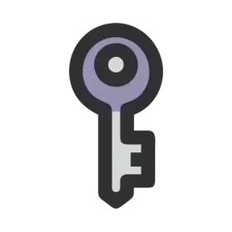 Filled Key Icon