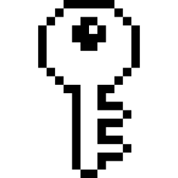 Key Pixel Icon
