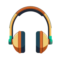 Kids Headset Vector