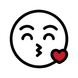 Kissing Face Emotion