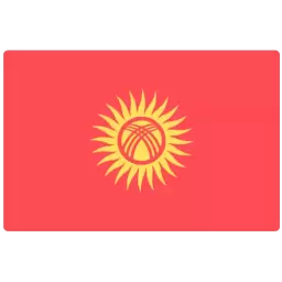 Kyrgyzstan Country Flag
