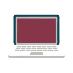 Laptop Icon Colorful