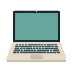 Laptop Icon Multicolor