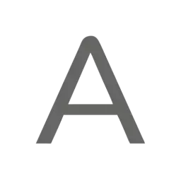 Letter A Symbol