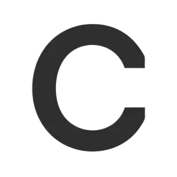 Letter C Svg Icon