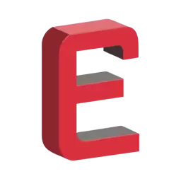 Letter E Svg Vector