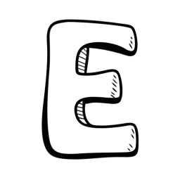 Letter E Symbol Free