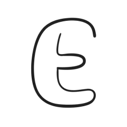 Letter E Symbol