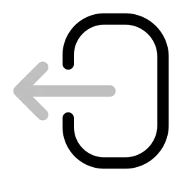 Log Out Icon SVG