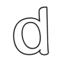 Lowercase D Icon