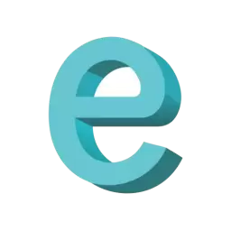 Lowercase E Vector