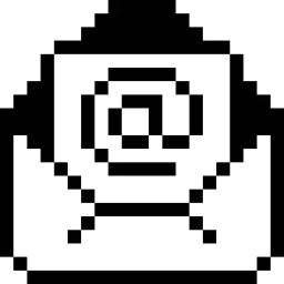Mail Address Pixel Icon