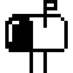 Mailbox Close Pixel Icon