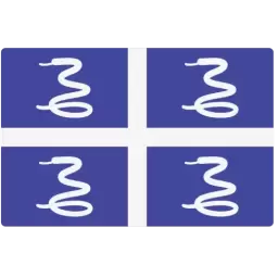 Martinique Country Flag