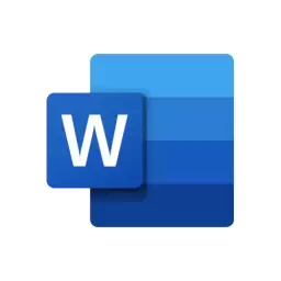 Microsoft Word IOS App Icon