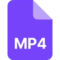 MP4 File Format Free Icon