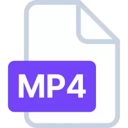 MP4 File Format Free Vector