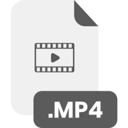 MP4 File Format Icon