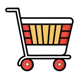 Multicolor Shopping Basket