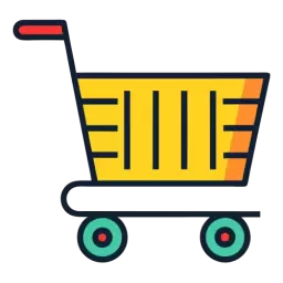 Multicolor Shopping Cart