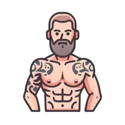 Muscular Man Icon