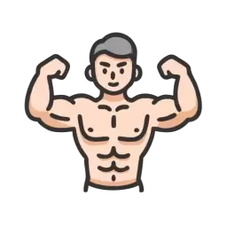 Muscular Man Vector