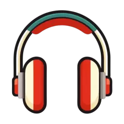 Colored Headset Vector
