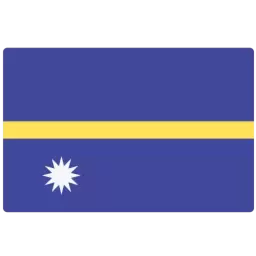 Nauru Country Flag
