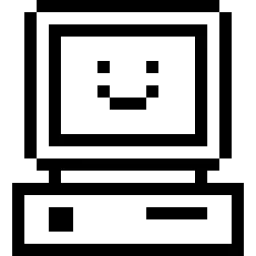 Old Computer Pixel Icon