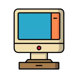 Old Screen Computer
