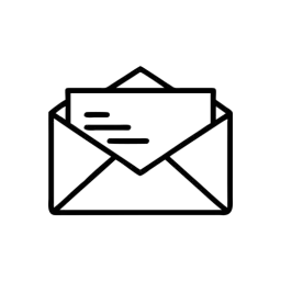 Opened Text Mail Symbol