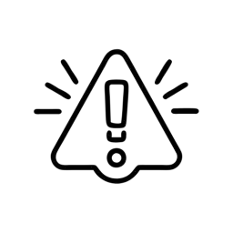 Outline Alert Free Symbol